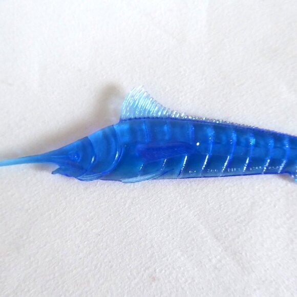 SWORDFISH COCKTAIL DRINK PLASTIC PICK STIRRER SET OF 10 (NEW) - Picture 2 of 6